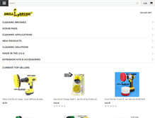 Tablet Screenshot of drillbrush.com